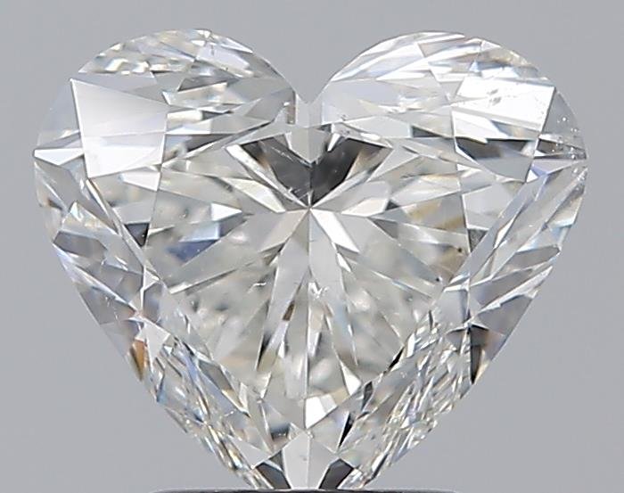 2.51ct H SI2 Rare Carat Ideal Cut Heart Diamond