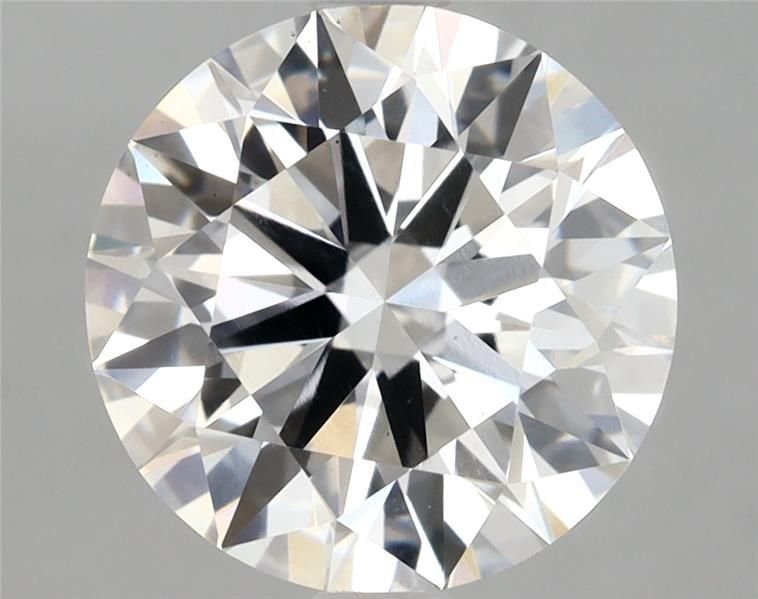 2.68ct D VS2 Rare Carat Ideal Cut Round Lab Grown Diamond