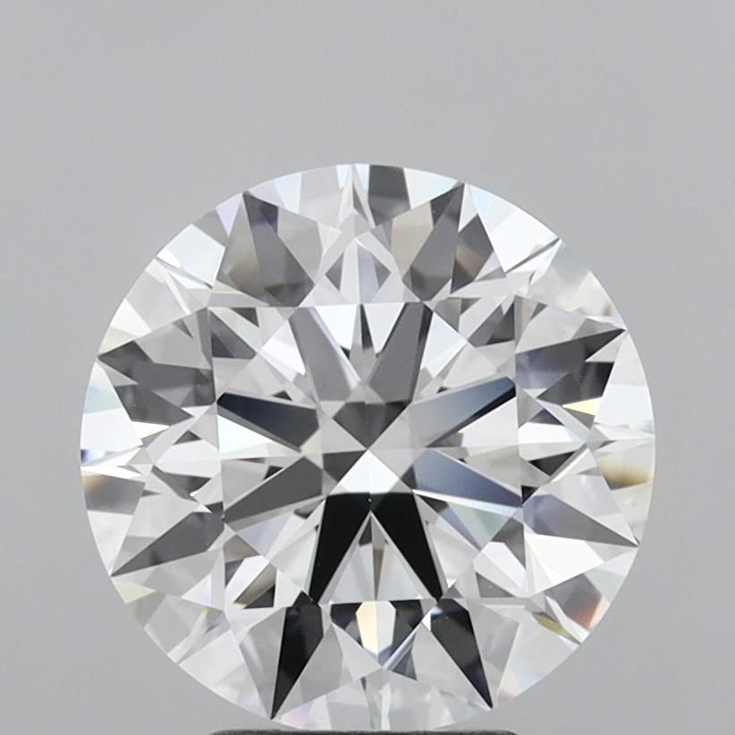 3.92ct F VVS1 Rare Carat Ideal Cut Round Lab Grown Diamond