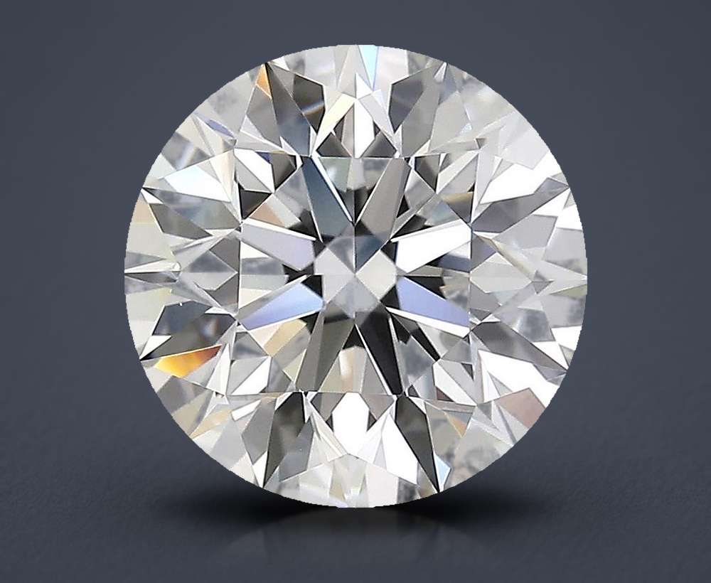 3.76 Carat Round Natural Diamond