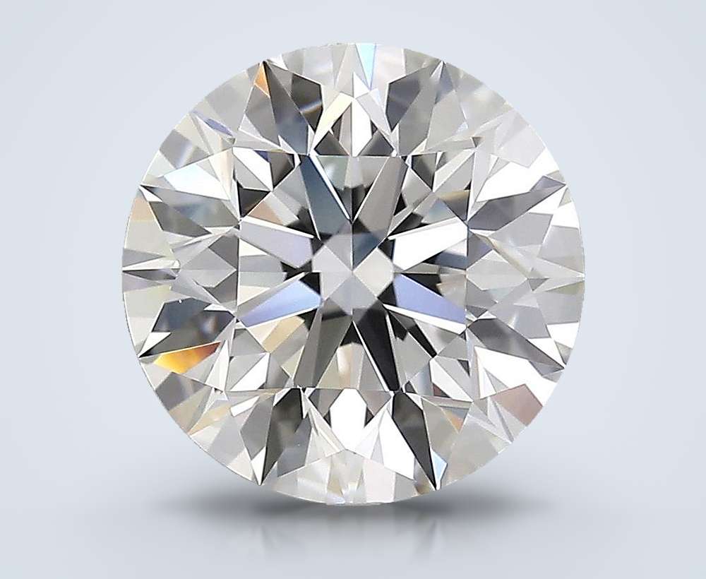 3.76 Carat Round Natural Diamond