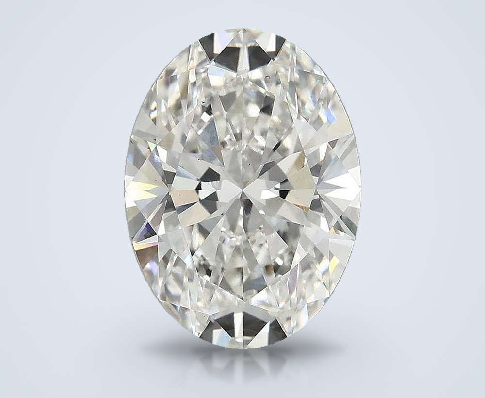 4.10 Carat Oval Lab Diamond