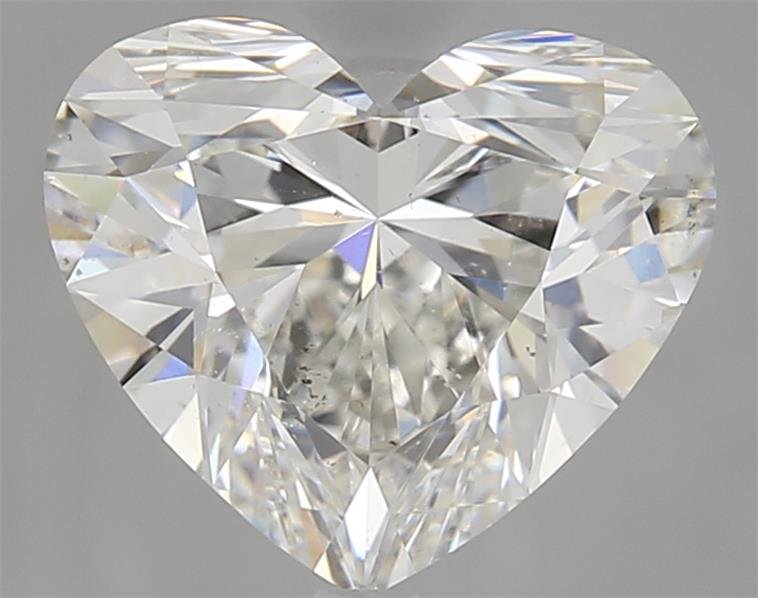 2.01ct J SI1 Rare Carat Ideal Cut Heart Diamond