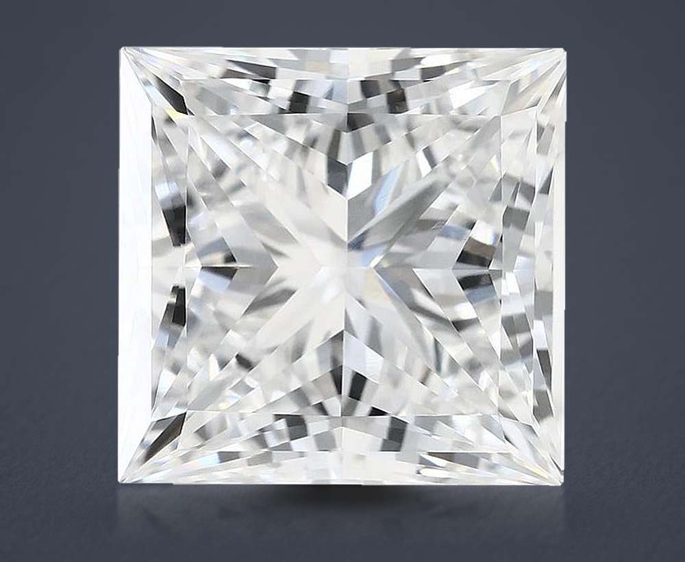 4.62 Carat Princess Lab Diamond