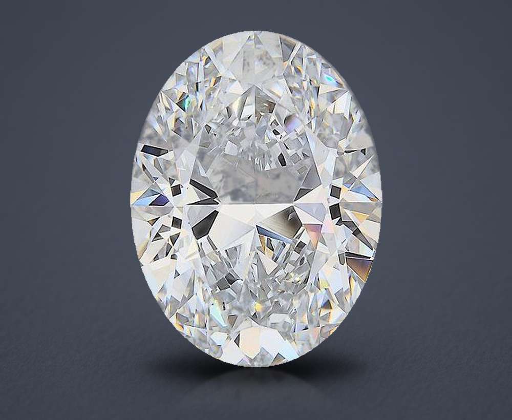 1.60 Carat Oval Lab Diamond