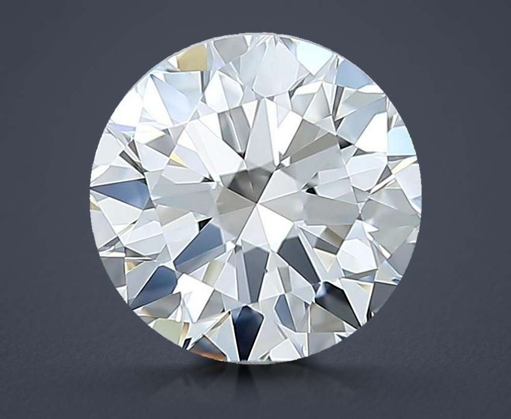 1.30 Carat Round Natural Diamond