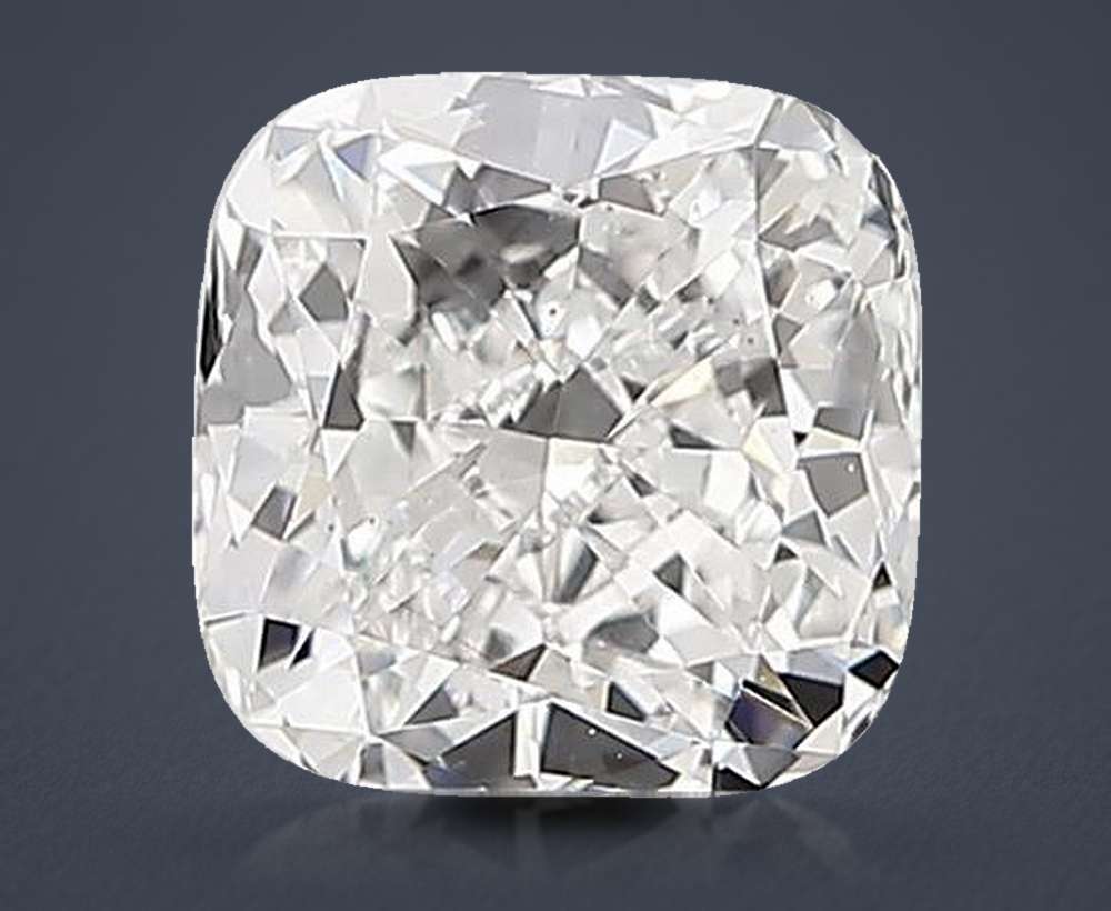 0.67 Carat Cushion Lab Diamond