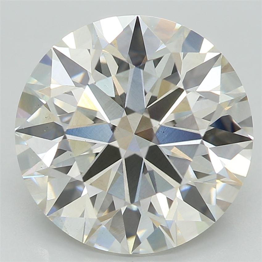 3.85ct H SI1 Rare Carat Ideal Cut Round Lab Grown Diamond