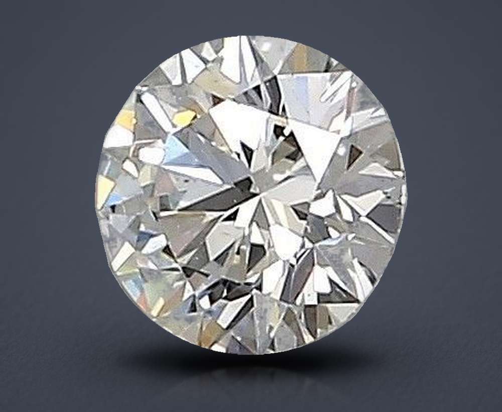0.44 Carat Round Natural Diamond