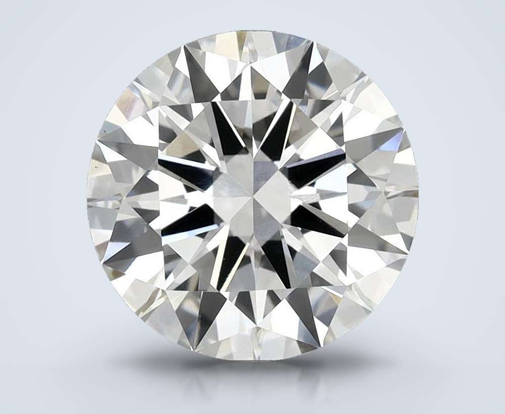 3.81 Carat Round Lab Diamond