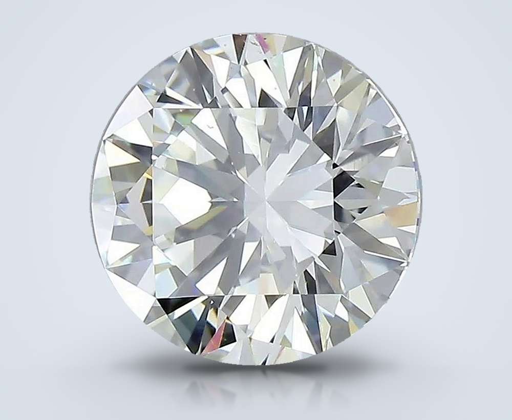 3.19 Carat Round Natural Diamond