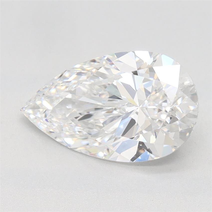 1.16ct D VVS2 Rare Carat Ideal Cut Pear Lab Grown Diamond