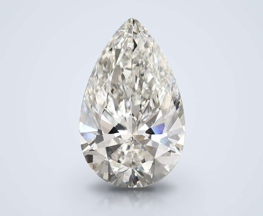 8.60 Carat Pear Lab Diamond