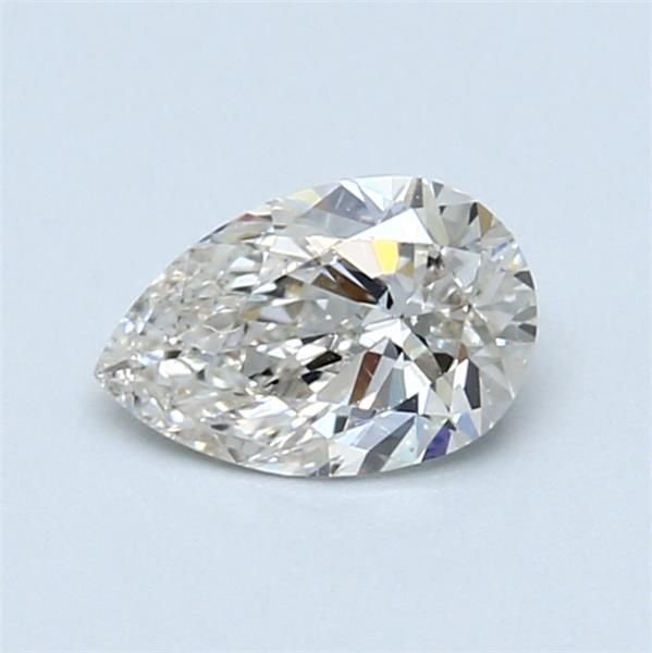 0.65ct J SI1 Rare Carat Ideal Cut Pear Diamond