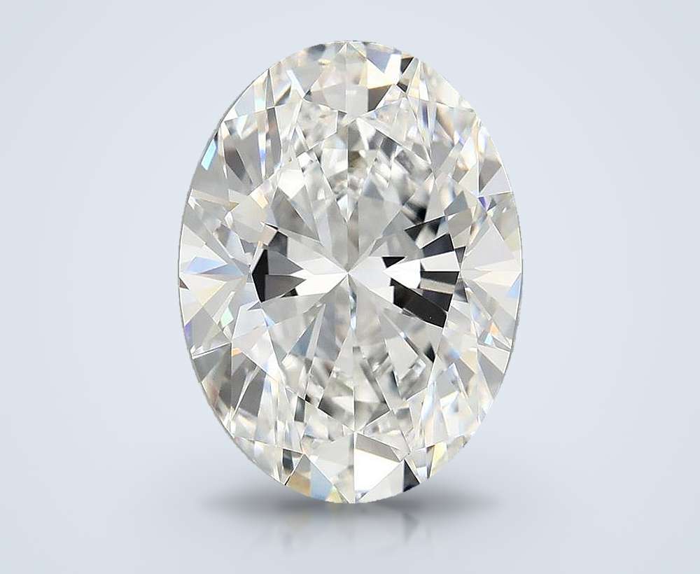4.93 Carat Oval Lab Diamond