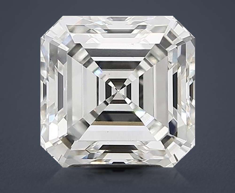 4.08 Carat Asscher Lab Diamond