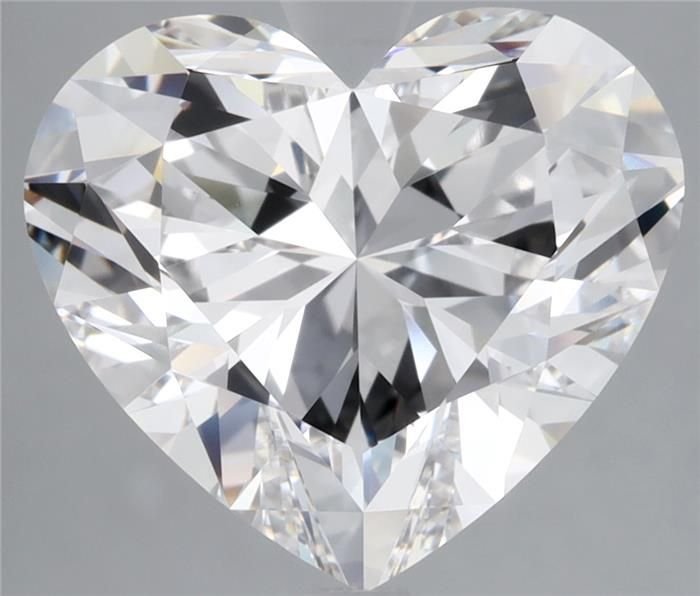 5.03ct E VVS1 Rare Carat Ideal Cut Heart Diamond