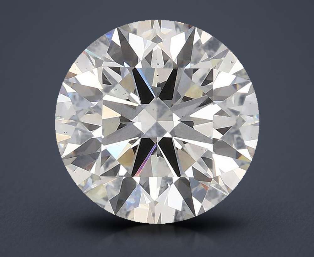 3.83 Carat Round Lab Diamond