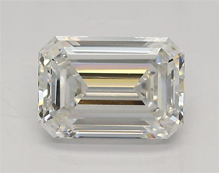 1.58ct E VS1 Rare Carat Ideal Cut Emerald Lab Grown Diamond