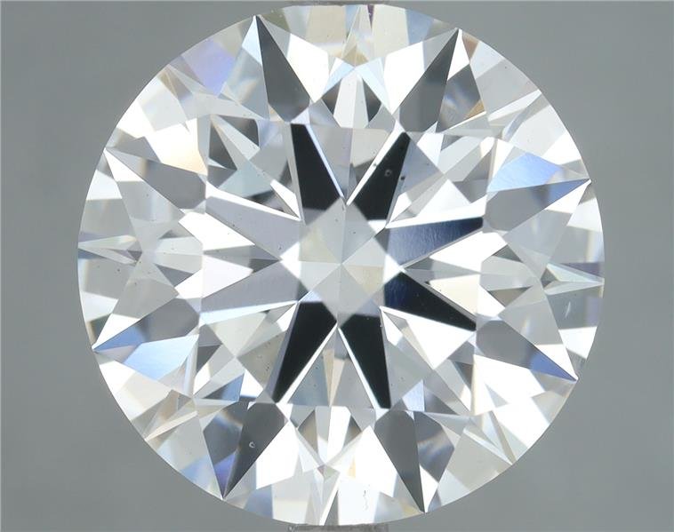 4.71ct D VS2 Rare Carat Ideal Cut Round Lab Grown Diamond