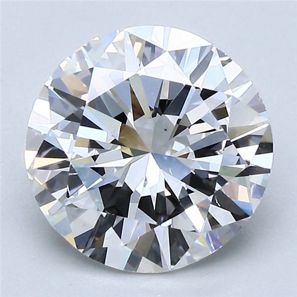 2.48ct H VS2 Good Cut Round Diamond