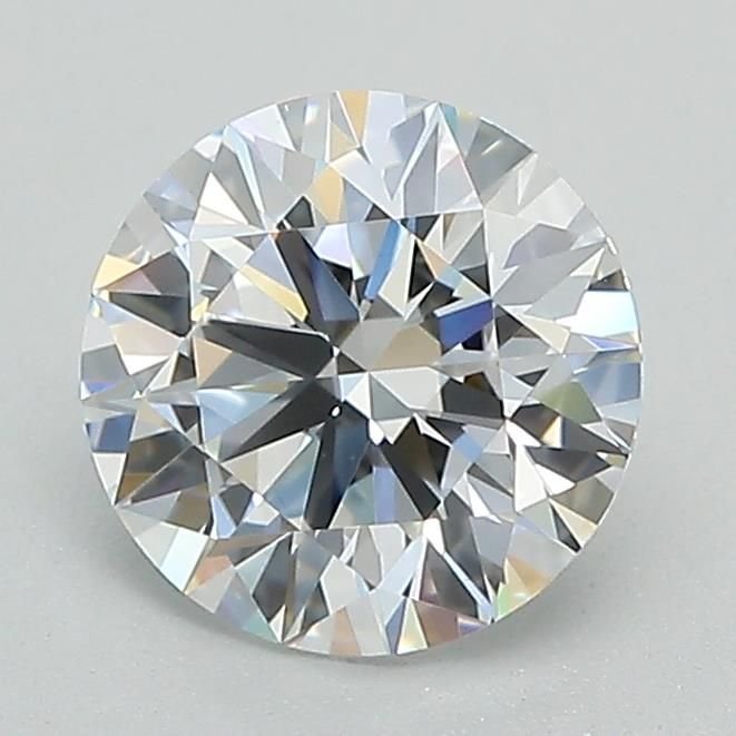 1.23ct D VVS2 Rare Carat Ideal Cut Round Lab Grown Diamond