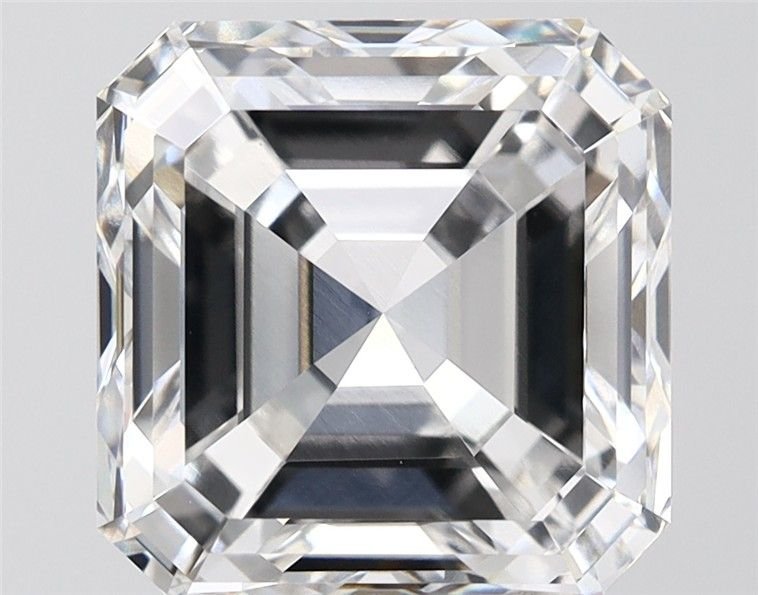 7.77ct D VVS2 Very Good Cut Asscher Lab Grown Diamond