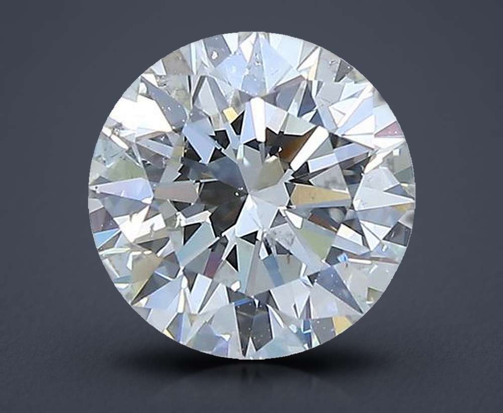 1.70 Carat Round Natural Diamond