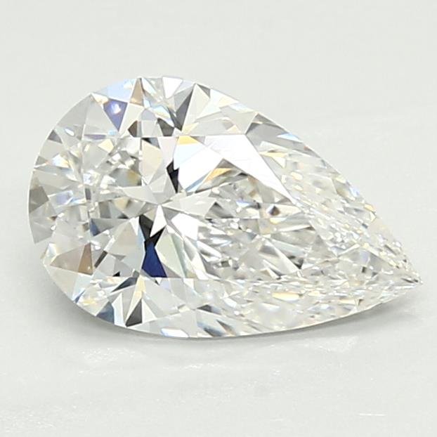 1.19ct E VVS2 Rare Carat Ideal Cut Pear Lab Grown Diamond