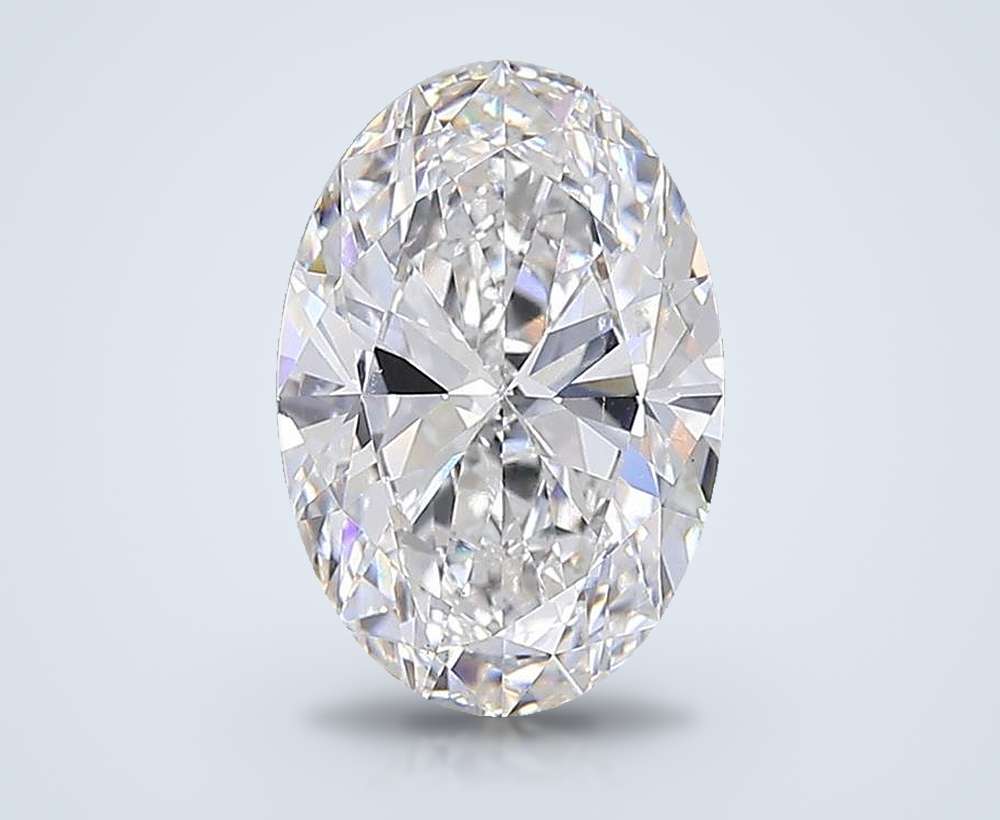 8.70 Carat Oval Lab Diamond