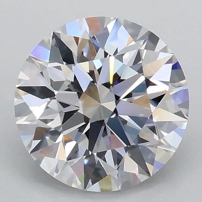 1.54ct D VVS2 Rare Carat Ideal Cut Round Lab Grown Diamond