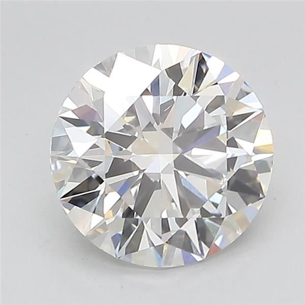 2.06ct D VS1 Rare Carat Ideal Cut Round Lab Grown Diamond
