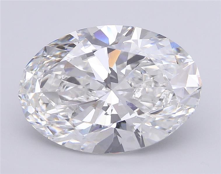 14.05ct F VS2 Rare Carat Ideal Cut Oval Lab Grown Diamond