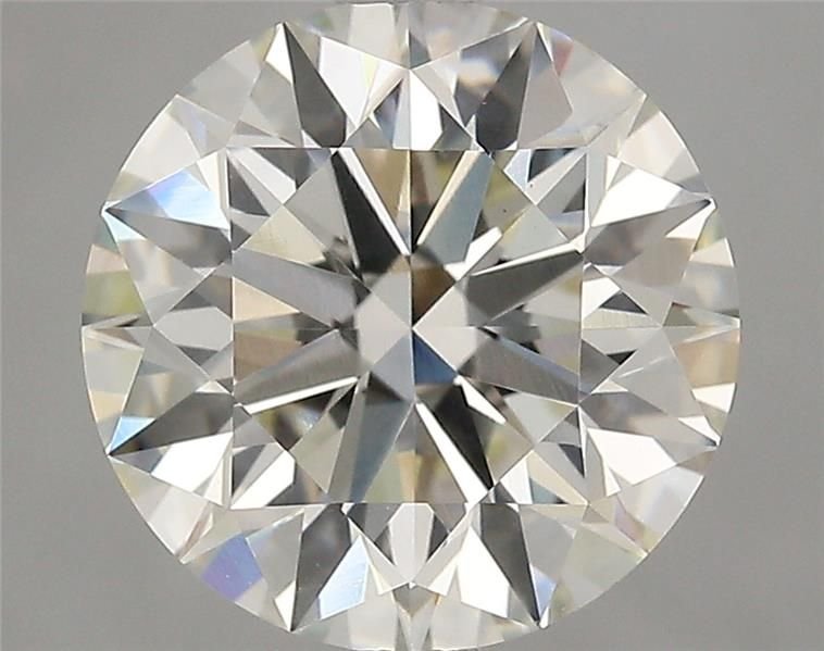 3.41ct I VS1 Rare Carat Ideal Cut Round Lab Grown Diamond