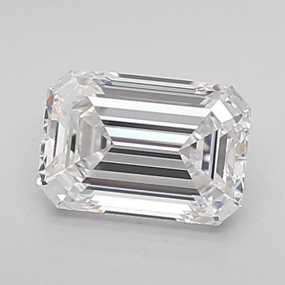 0.95ct D VVS1 Rare Carat Ideal Cut Emerald Lab Grown Diamond