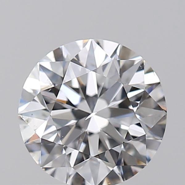 0.65ct E SI2 Rare Carat Ideal Cut Round Diamond