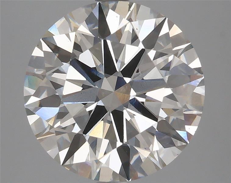 4.95ct H VS2 Rare Carat Ideal Cut Round Lab Grown Diamond