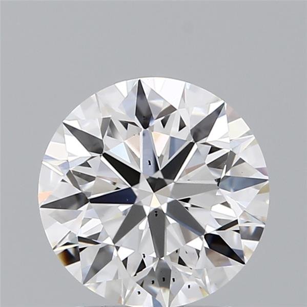 2.43ct F SI1 Excellent Cut Round Lab Grown Diamond