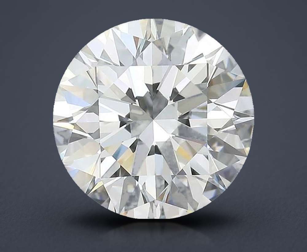 1.62 Carat Round Natural Diamond