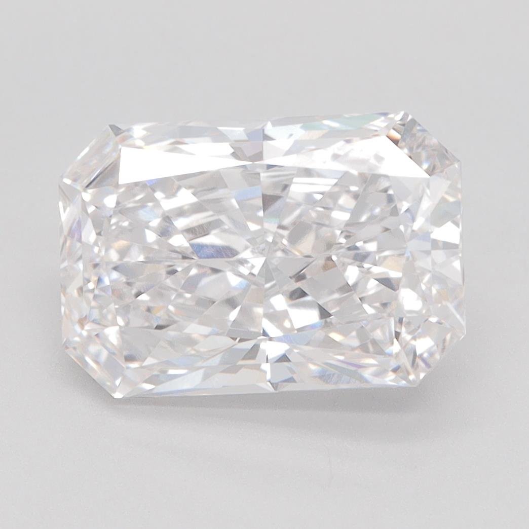 3.27ct F VVS1 Rare Carat Ideal Cut Radiant Lab Grown Diamond