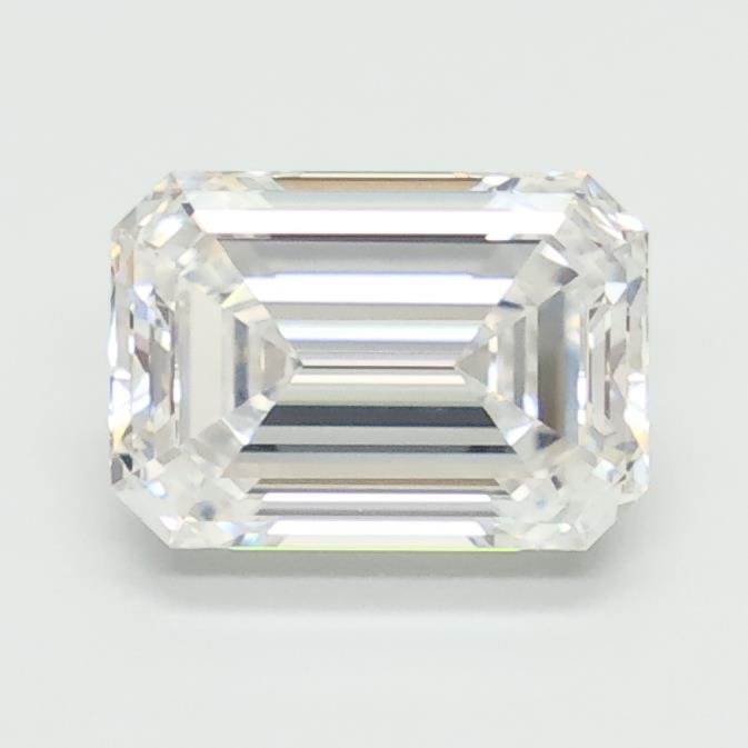1.59ct D VS1 Rare Carat Ideal Cut Emerald Lab Grown Diamond
