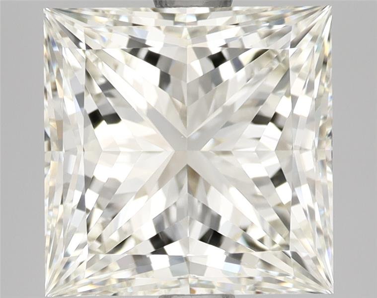 3.08ct J VS1 Rare Carat Ideal Cut Princess Diamond