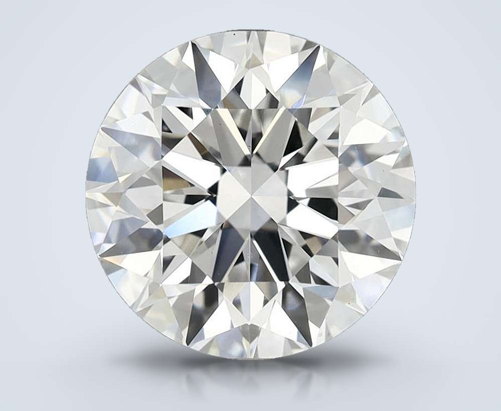 4.29 Carat Round Lab Diamond