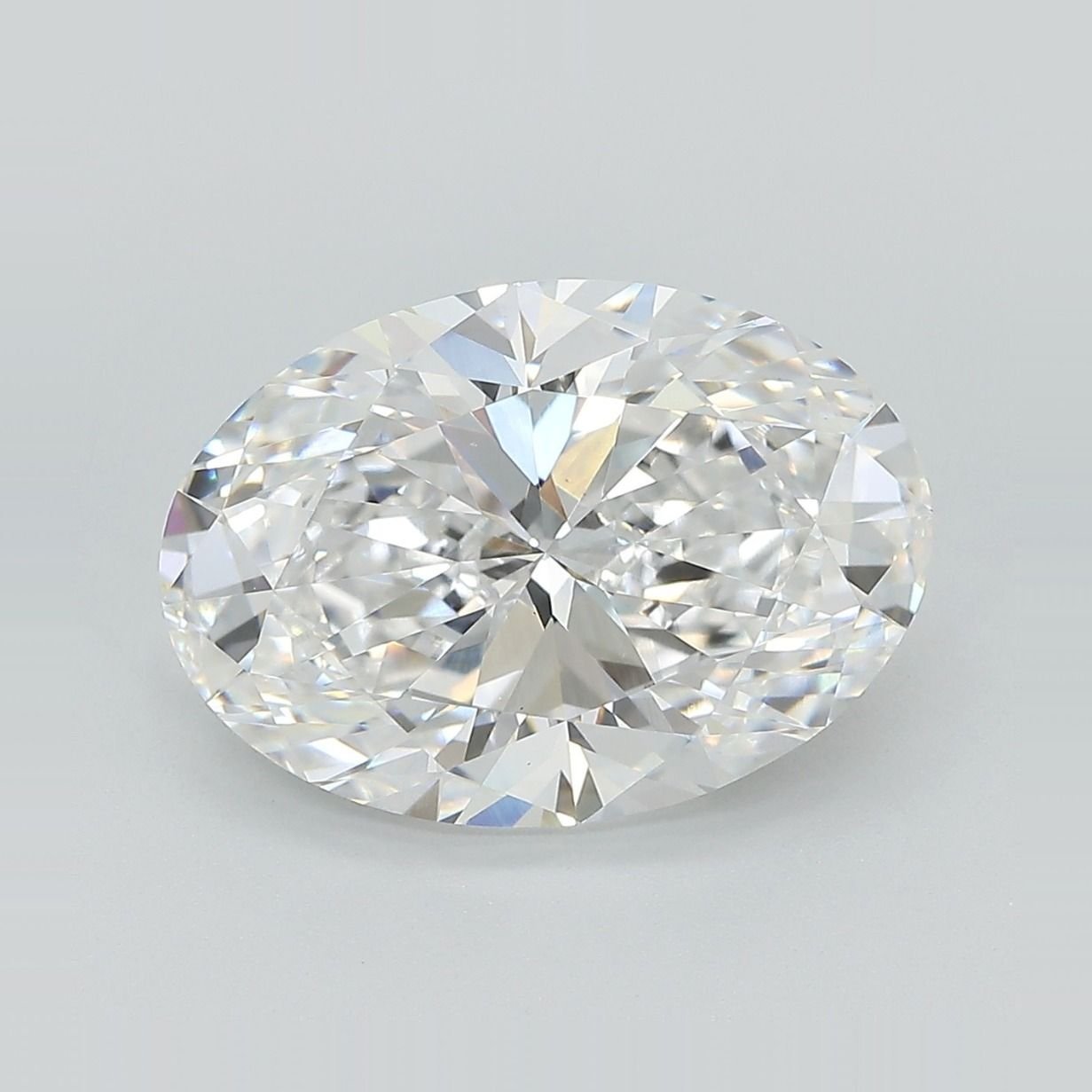 6.09 Carat Oval Lab Diamond