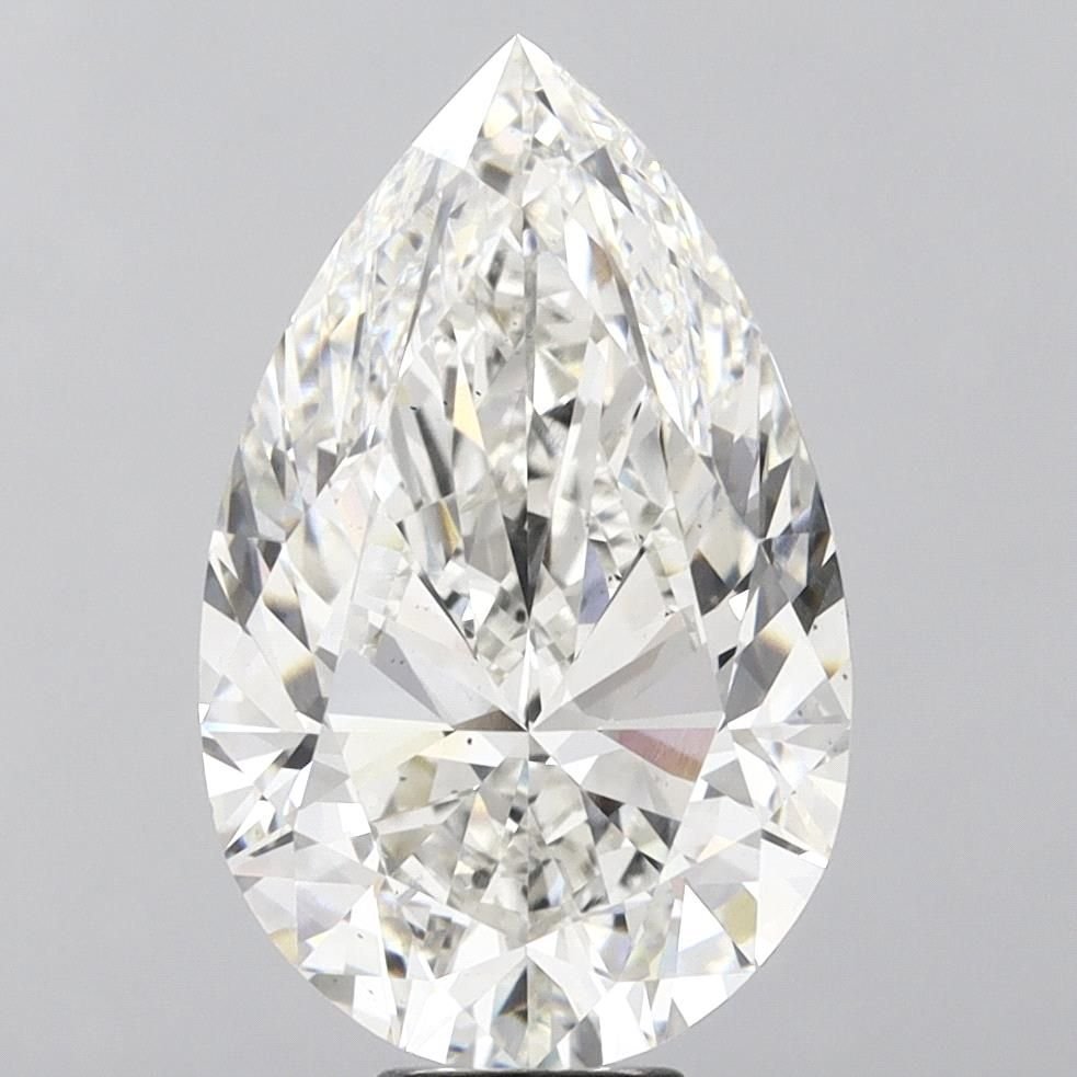 12.09ct G VS1 Rare Carat Ideal Cut Pear Lab Grown Diamond