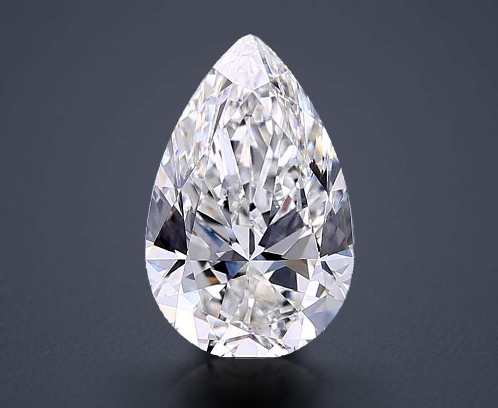 3.07 Carat Pear Lab Diamond