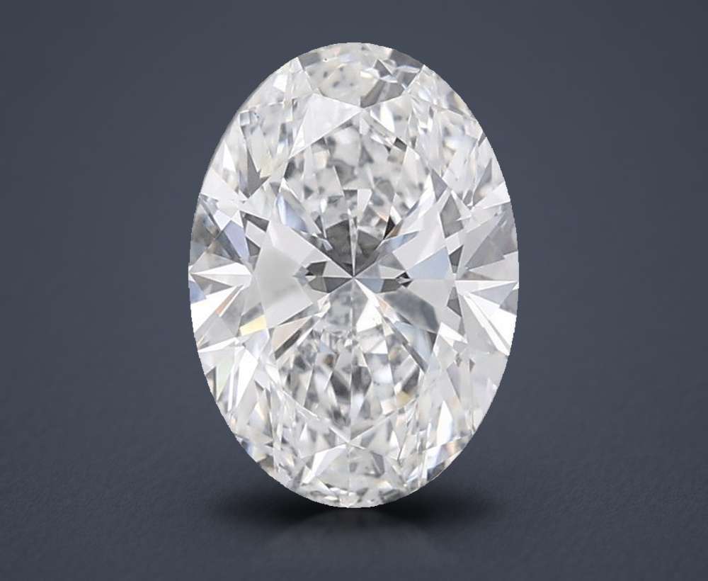 1.60 Carat Oval Lab Diamond