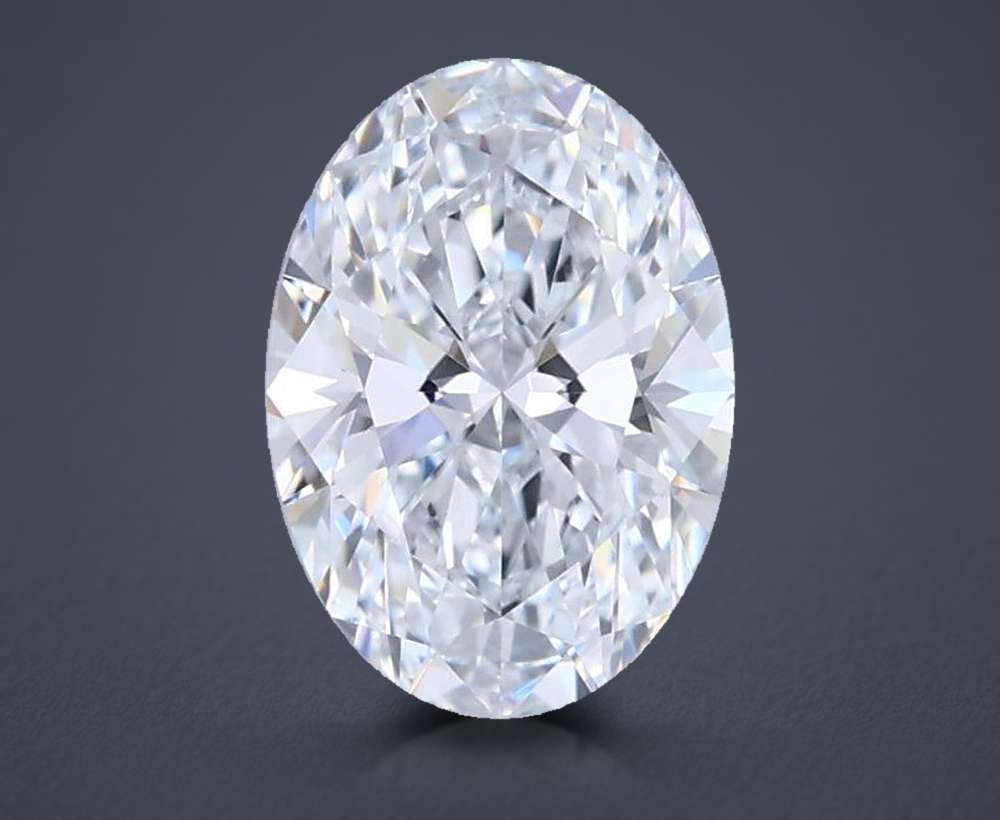 0.97 Carat Oval Lab Diamond