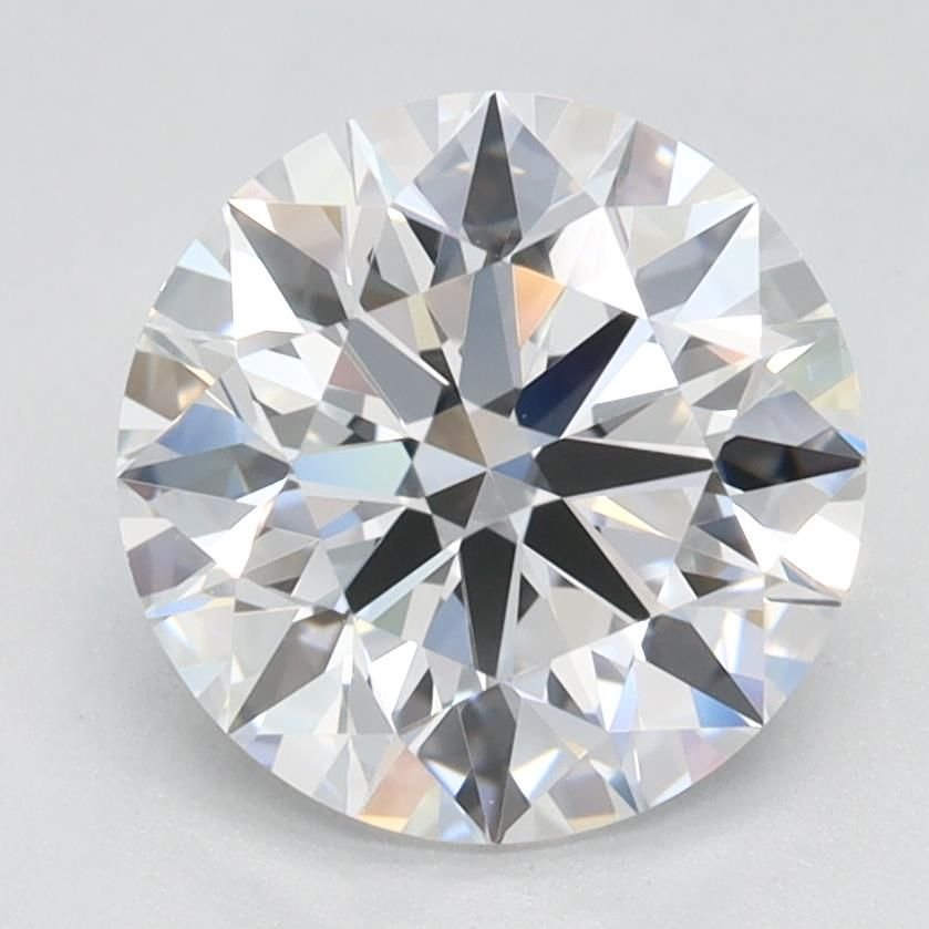 2.03ct D VVS1 Rare Carat Ideal Cut Round Lab Grown Diamond