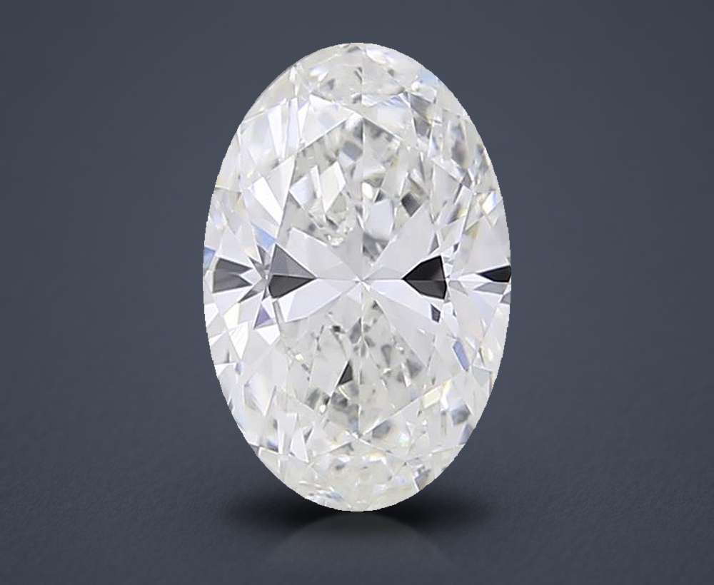 0.75 Carat Oval Lab Diamond